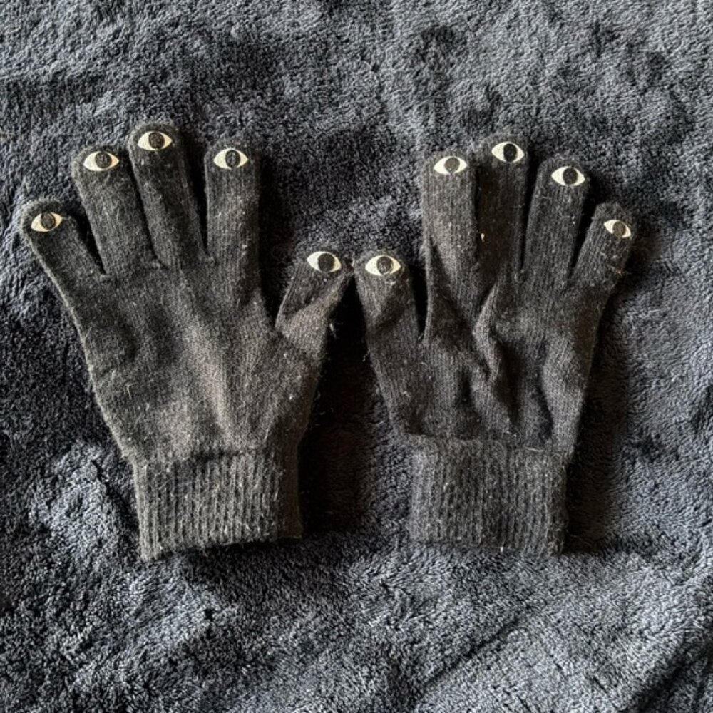 H&M Eye Finger Gloves